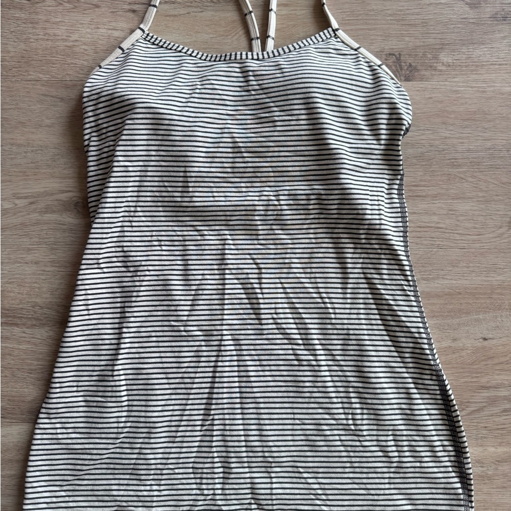 Striped Sleeveless Dress